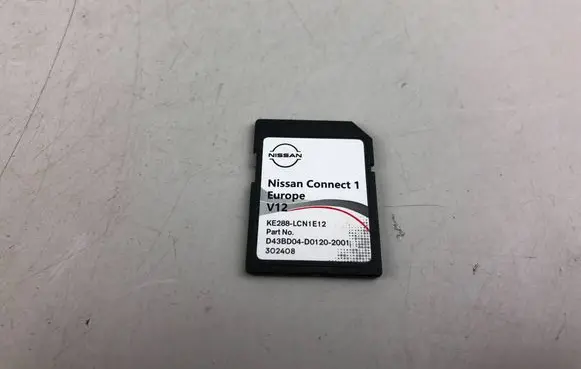 Nissan Qashqai Navigation maps CD/DVD D43BD04D0120