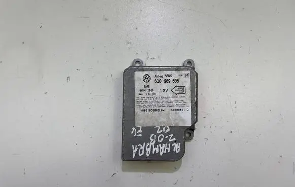 Seat Alhambra (Mk1) Airbag control unit/module 6Q0909605 50000611G 5WK42866