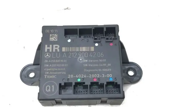 Mercedes-Benz E W212 Door control unit/module A2129004206