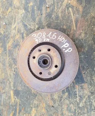 Peugeot 308 Front wheel hub spindle knuckle