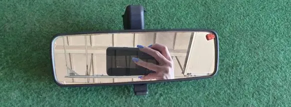 Fiat Barchetta Rear view mirror (interior) 