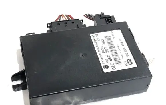 Audi A4 S4 B6 8E 8H Tow bar trailer control unit/module 8E0907383
