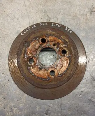 Toyota Corolla E120 E130 Rear brake disc