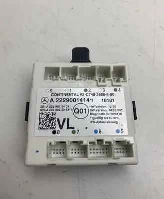 Mercedes-Benz S W222 Door control unit/module A2229001414