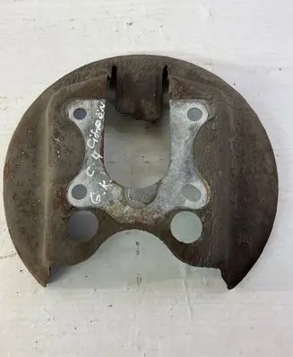Citroen C4 I Rear brake disc plate dust cover 