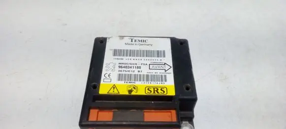 Peugeot 607 Airbag control unit/module 9640341180