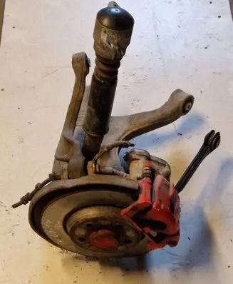 Audi A4 S4 B8 8K Rear wheel hub spindle/knuckle 