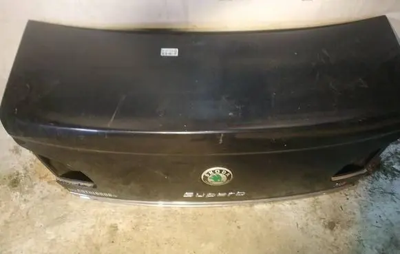 Skoda Superb B6 (3T) Tailgate/trunk/boot lid juodas