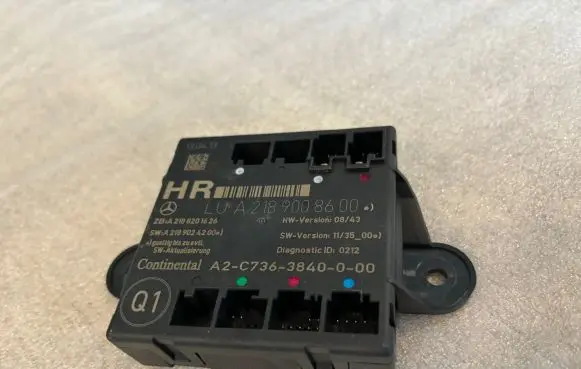 Mercedes-Benz E W212 Door control unit/module A2188201626 A2189024200 A2189008600