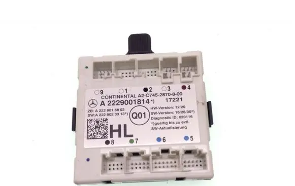 Mercedes-Benz C W205 Door control unit/module A2229001814