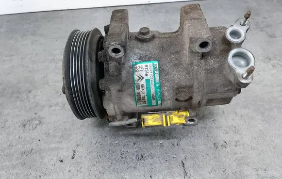 Peugeot 206 Air conditioning (A/C) compressor (pump) 9646273880