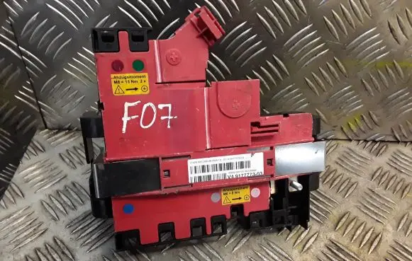 BMW 5 GT F07 Fuse box set 9177773