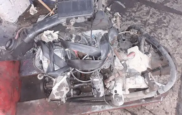 Volkswagen Golf II Engine swap 