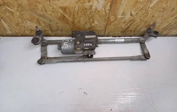 Volkswagen Golf VI Front wiper linkage and motor 5K1955119