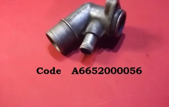 SsangYong Actyon Engine coolant pipe/hose A6652000056