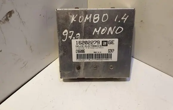Opel Combo B Engine control unit/module 16202279
