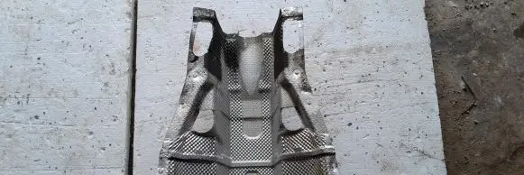Audi A7 S7 4G Exhaust heat shield 4G0804160A