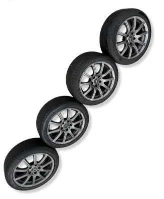 Mercedes-Benz SLK R171 R17 alloy rim A1714012302 A1714012202