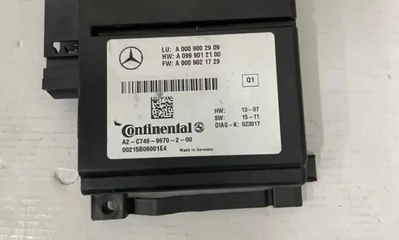 Mercedes-Benz GLE (W166 - C292) Blind spot module A0009002909 A0999012100 A0009021729
