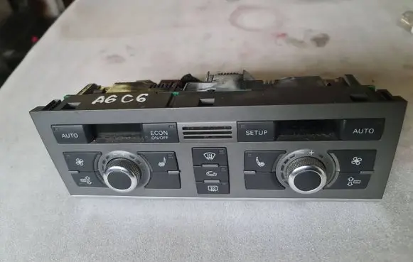 Audi A6 S6 C6 4F Air conditioner control unit module 4F1820043J 4F0910043 5HB00883304
