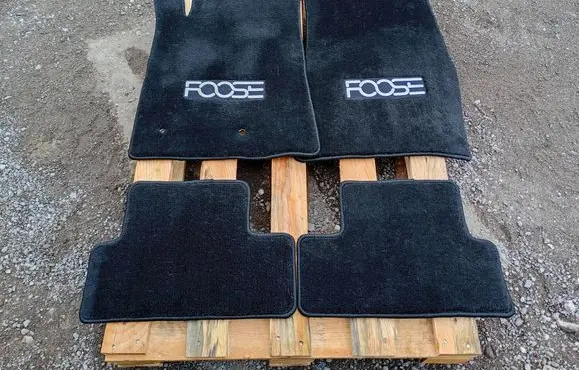 Ford Mustang V Car floor mat set FOOSE