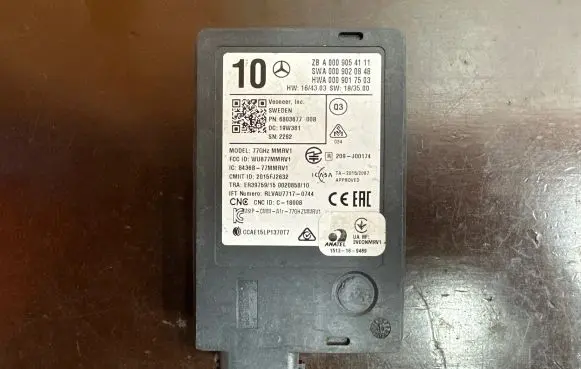 Mercedes-Benz C W205 Distronic sensor radar A0009054111 A0009020848 A0009017503