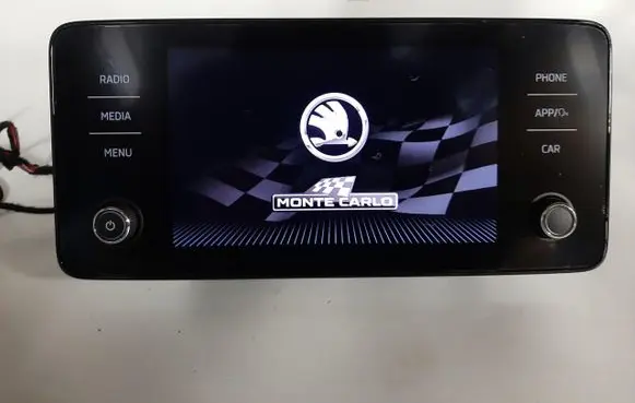 Skoda Scala Screen/display/small screen 654035869H