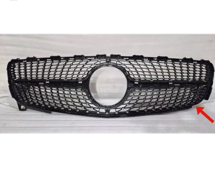 Mercedes-Benz A W176 Front bumper upper radiator grill