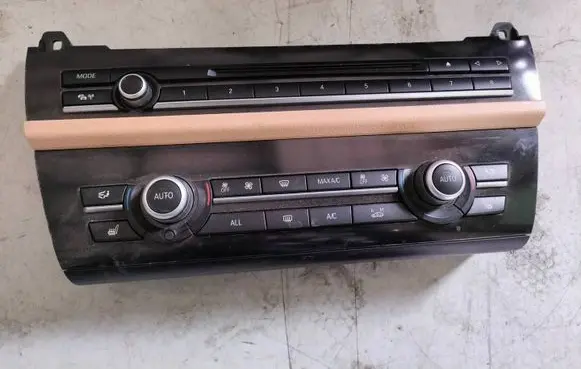 BMW 5 F10 F11 Climate control unit 9306153