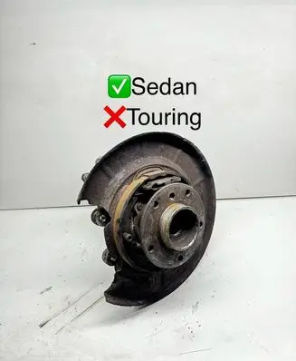 BMW 5 E39 Rear wheel hub spindle/knuckle 33321091336 9202070909596323 CA99732T8506p