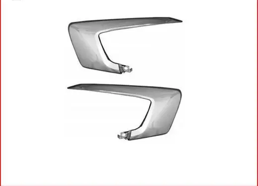 Mitsubishi ASX Front bumper splitter molding