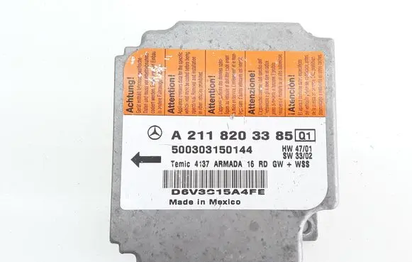 Mercedes-Benz E W211 Airbag control unit/module A2118203385