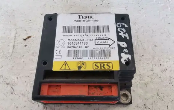 Peugeot 607 Airbag control unit/module 9640341180
