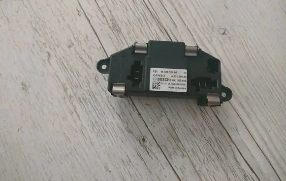 Citroen C4 I Picasso Heater blower motor/fan resistor 9654652480 F011500015 A43100500