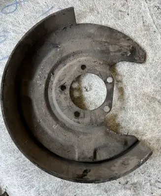 Audi A6 S6 C5 4B Rear brake disc plate dust cover 