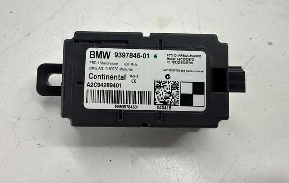 BMW X1 F48 F49 Antenna control unit 9397846 61359397846