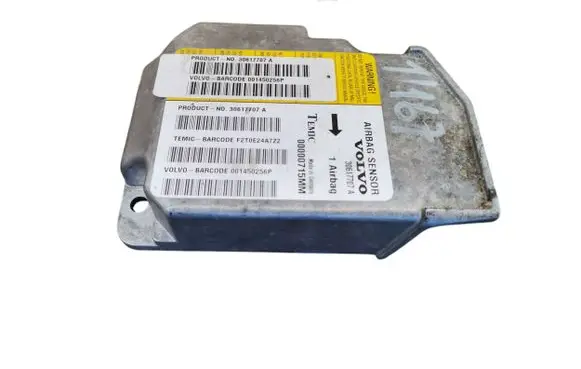Volvo S40, V40 Airbag control unit/module 30617707A 00000715MM 1AUD29