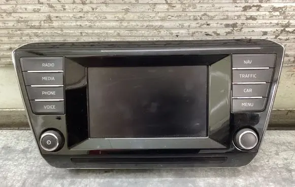 Skoda Superb B8 (3V) Screen/display/small screen 3V0919605A QFSD402B KZ8Z9STE00000