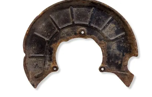 Volkswagen Golf VI Front brake disc dust cover plate 