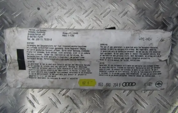 Audi A4 S4 B6 8E 8H Passenger airbag 8e0880204b