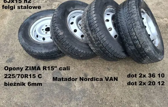 Iveco Daily 3rd gen R15 C winter tire 