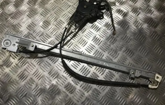 Sliding door window regulator with motor