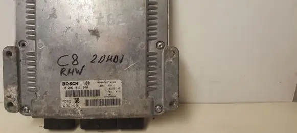 Citroen C8 Engine control unit/module 9656314280 0281011800 EDC15C258