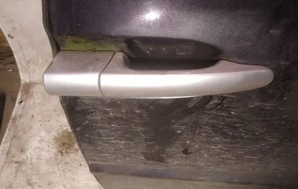 Citroen C8 Front door exterior handle as2