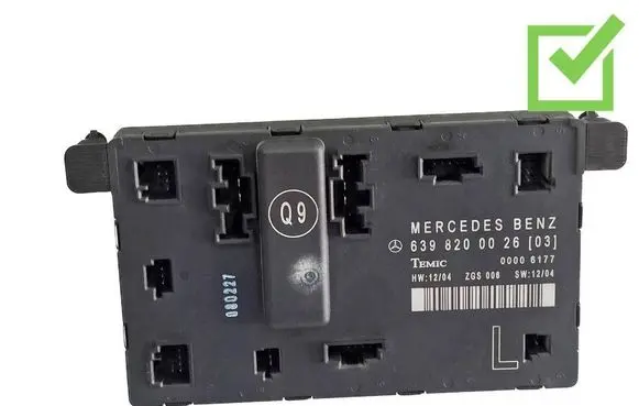 Mercedes-Benz Vito Viano W639 Door control unit/module 6398200026 639820002603 00006177