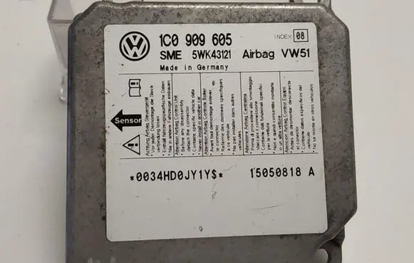 Volkswagen Sharan Airbag control unit/module 1C0909605