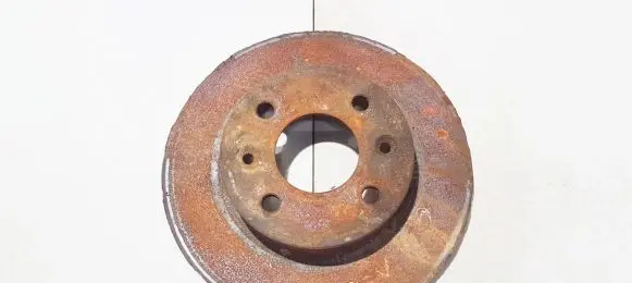 Renault Megane I Front brake disc neventiliuojamas
