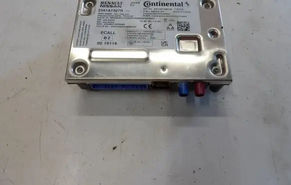 Renault Megane IV GPS navigation control unit/module 2591A7327R A3C1067460100