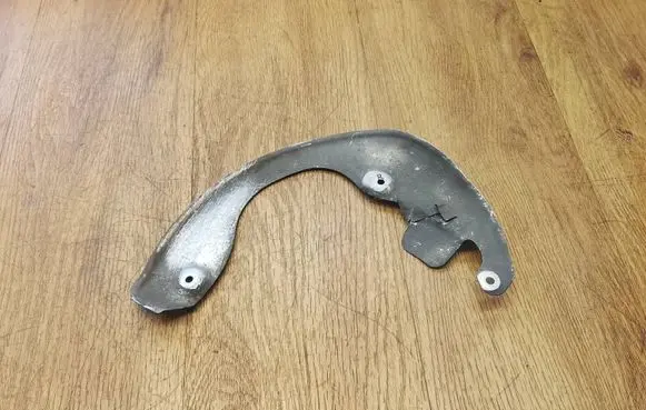 Porsche Macan (95B) Front brake disc dust cover plate 95B615312B