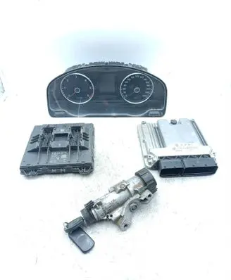 Volkswagen Transporter - Caravelle T5 Engine ECU kit and lock set 03L907309K 0281016272 7H0937086F